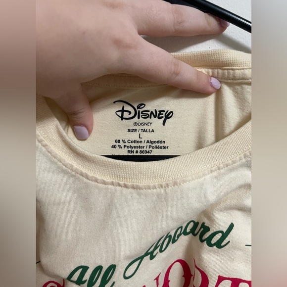 Disney - Unisex - Mickey Mouse - Minnie Mouse - Pluto - Holiday T-Shirt - Large - Picture 3 of 4